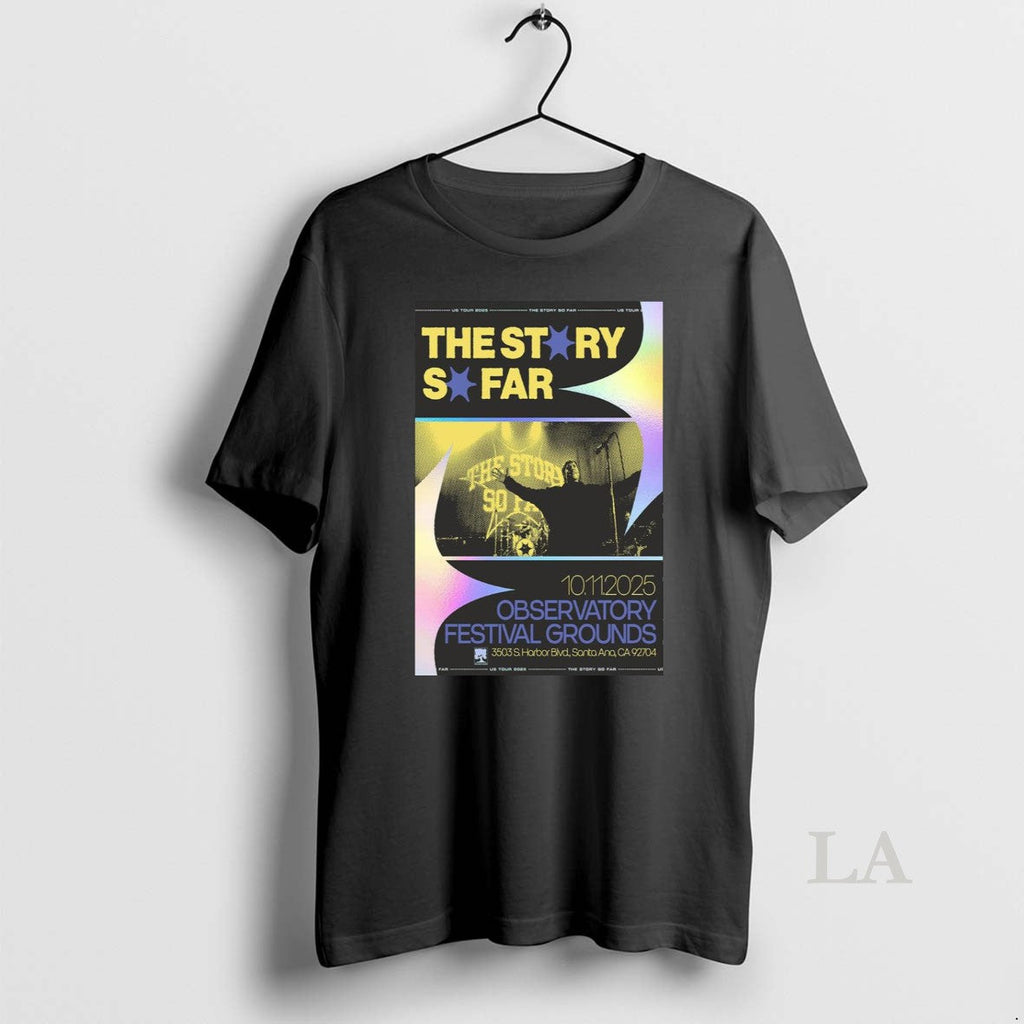 Original The Story So Far At Observatory Festival - Adult & Kids T-Shirts, Sweatshirts & Hoodies apparel design preview 1