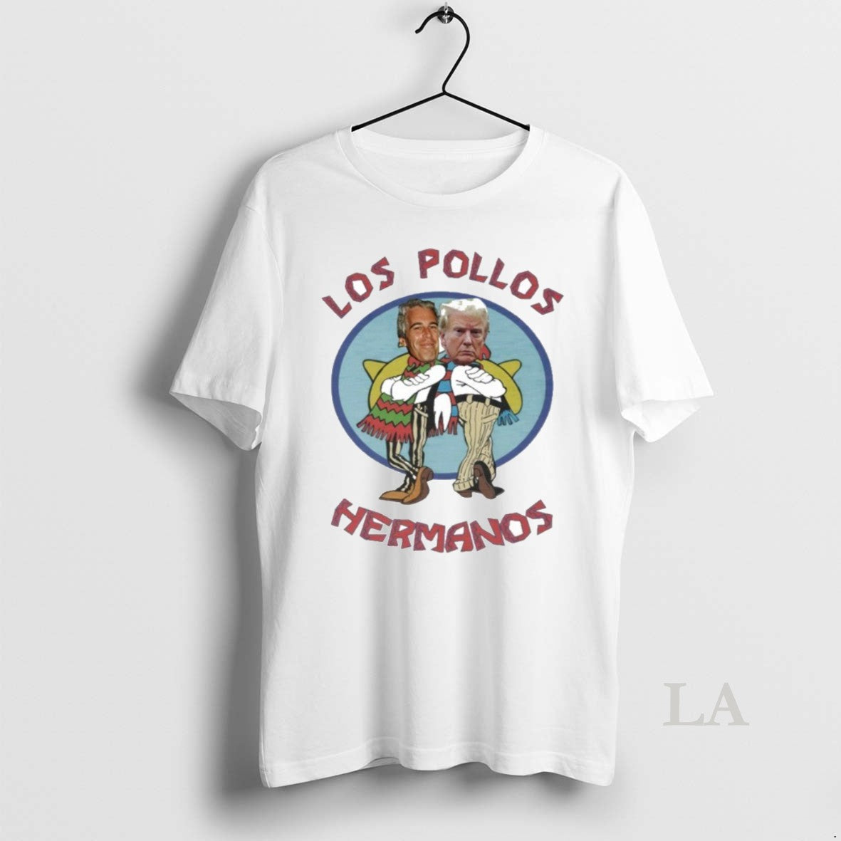 Original Trump Epstein Los Pollos Hermanos - Adult & Kids T-Shirts, Sweatshirts & Hoodies apparel design preview 1