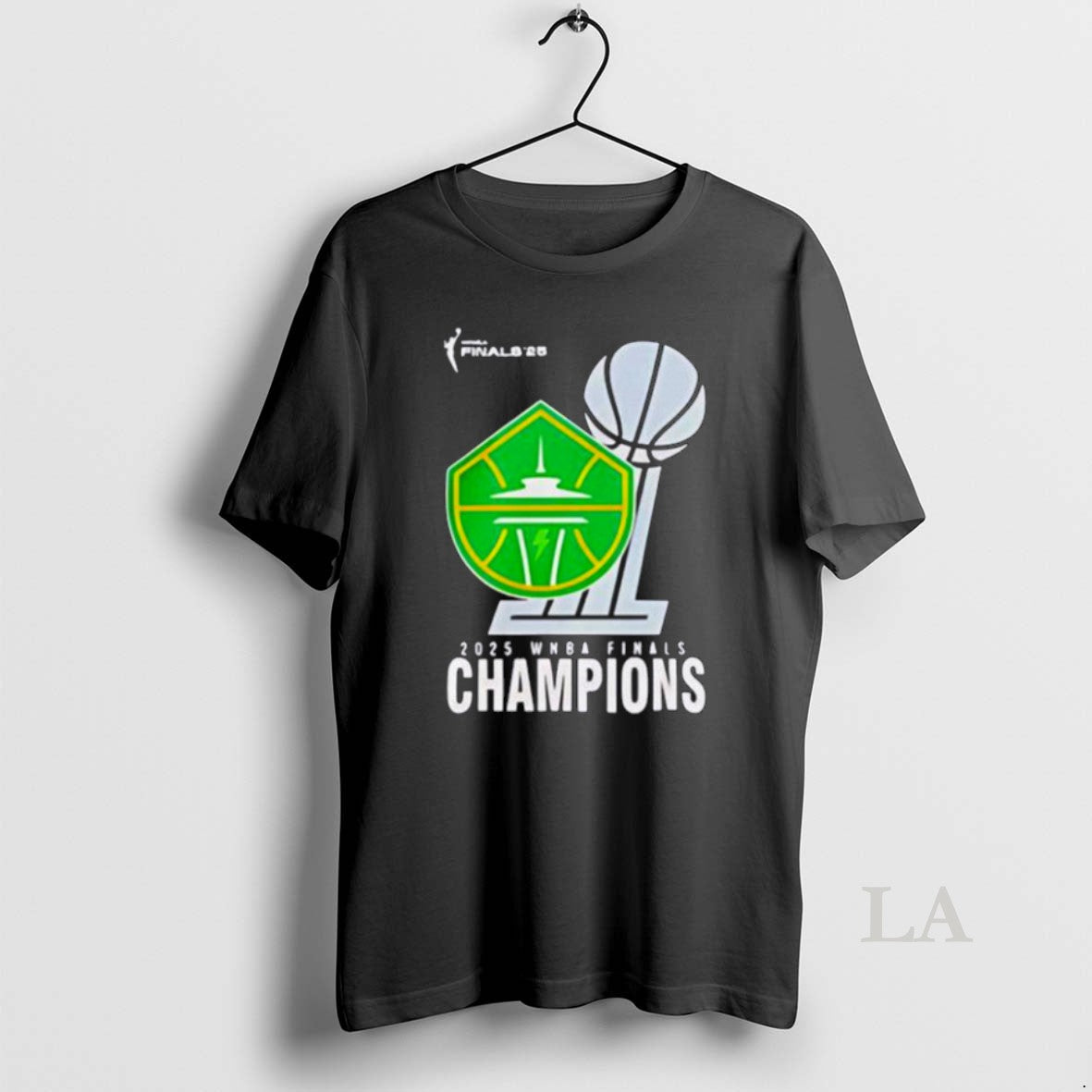 Original Wnba Shop 2025 Champions Seattle Storm - Adult & Kids T-Shirts, Sweatshirts & Hoodies apparel design preview 1