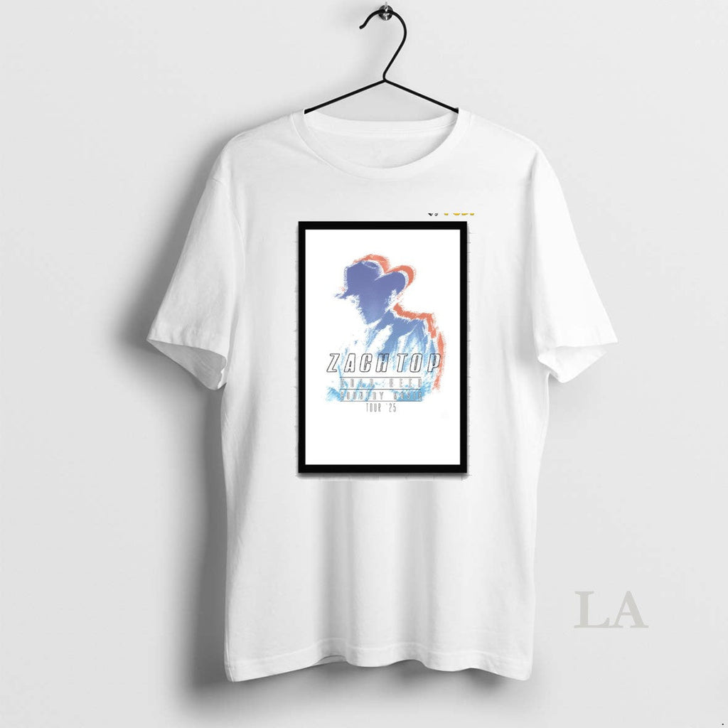 Original Zach Top Cold Beer Country Music 2025 - Adult & Kids T-Shirts, Sweatshirts & Hoodies apparel design preview 1