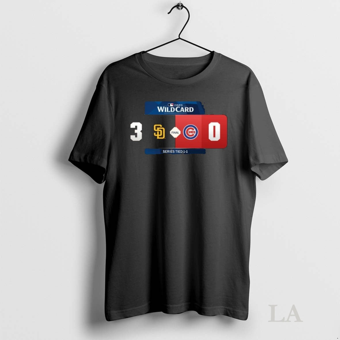 Originals Mlb Wild Card 2025 San Diego Padres 3 0 - Adult & Kids T-Shirts, Sweatshirts & Hoodies apparel design preview 1