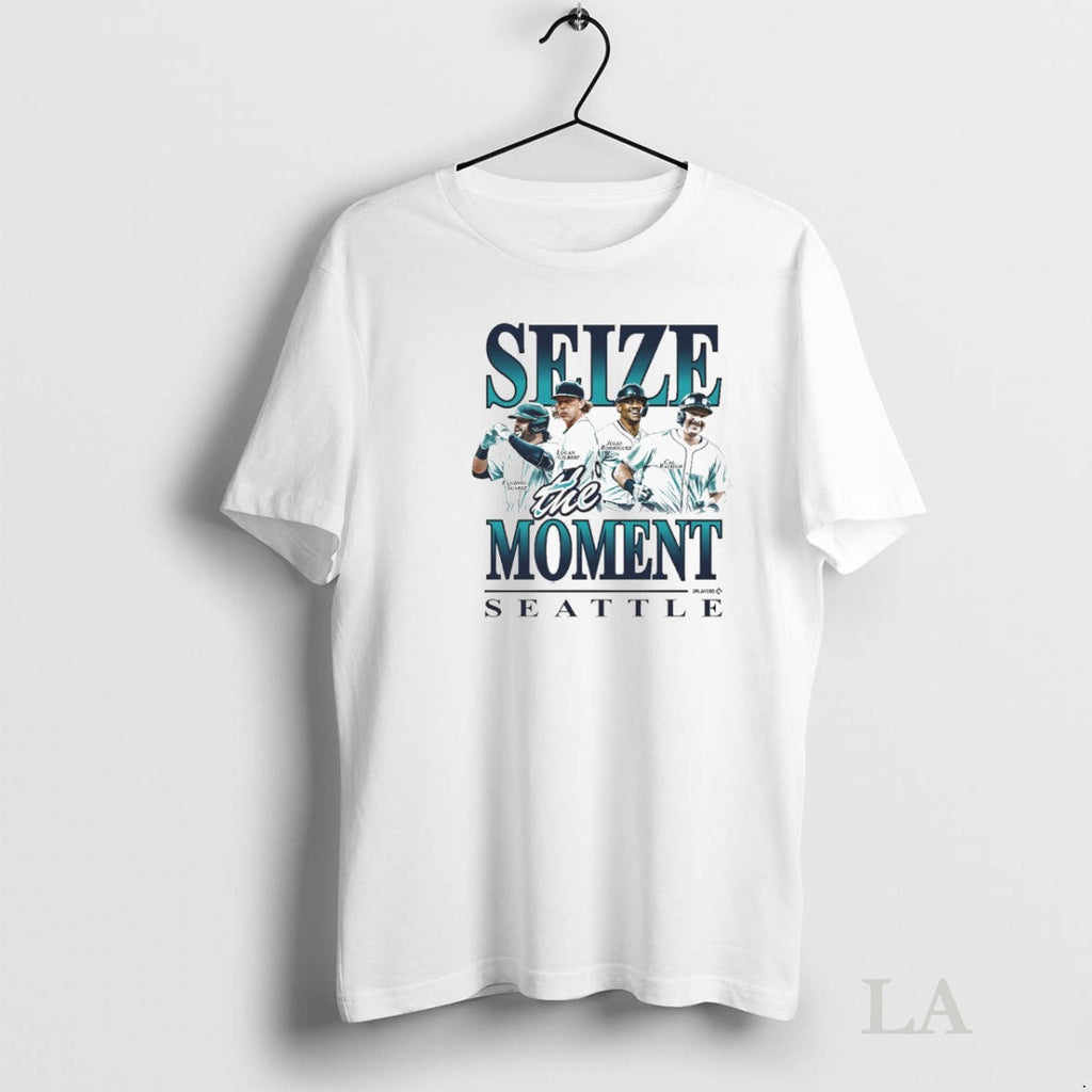 Originals Seize The Moment Seattle Mariners Eugenio - Adult & Kids T-Shirts, Sweatshirts & Hoodies apparel design preview 1