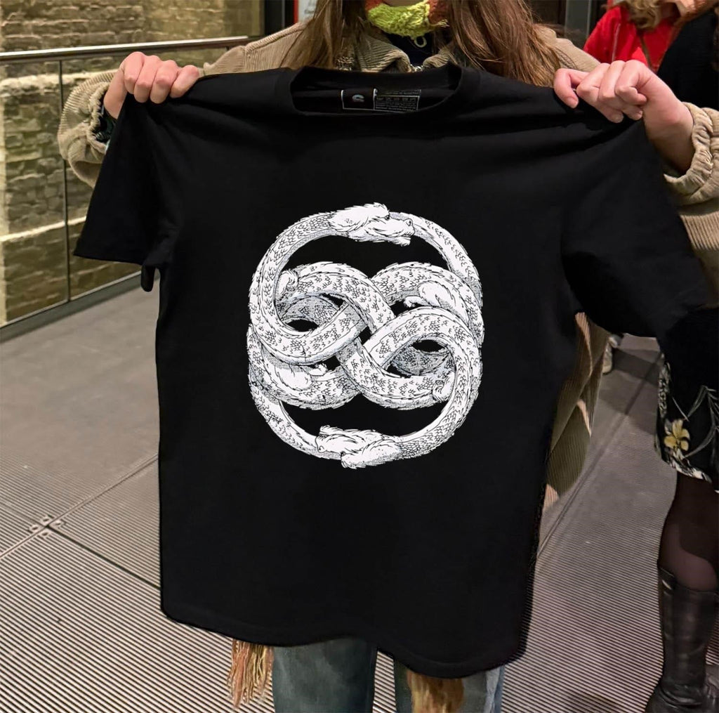 Ouroboros Dragons - Adult & Kids T-Shirts, Sweatshirts & Hoodies apparel design preview 2