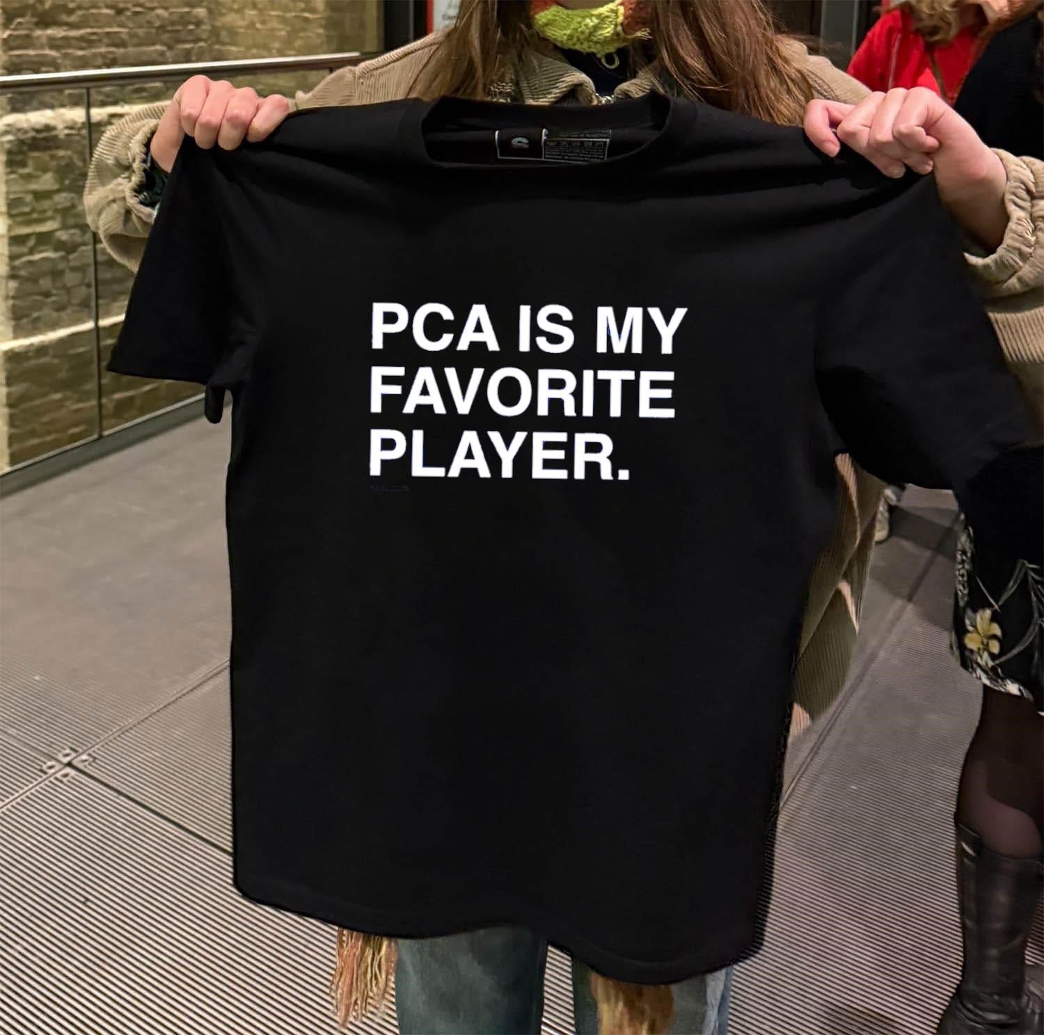 PCA Is My Favorite Player - Adult & Kids T-Shirts, Sweatshirts & Hoodies apparel design preview 2