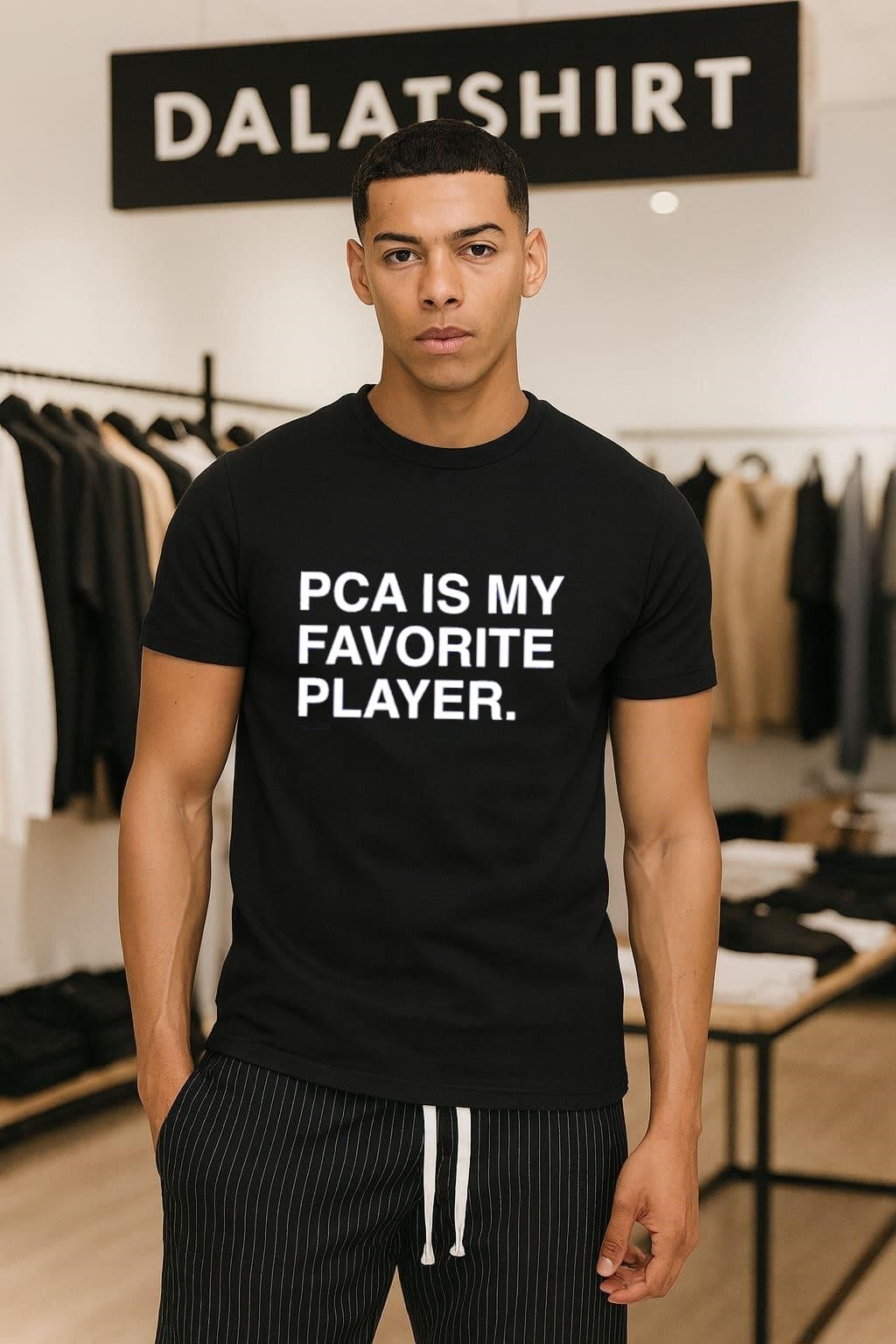 PCA Is My Favorite Player - Adult & Kids T-Shirts, Sweatshirts & Hoodies apparel design preview 1