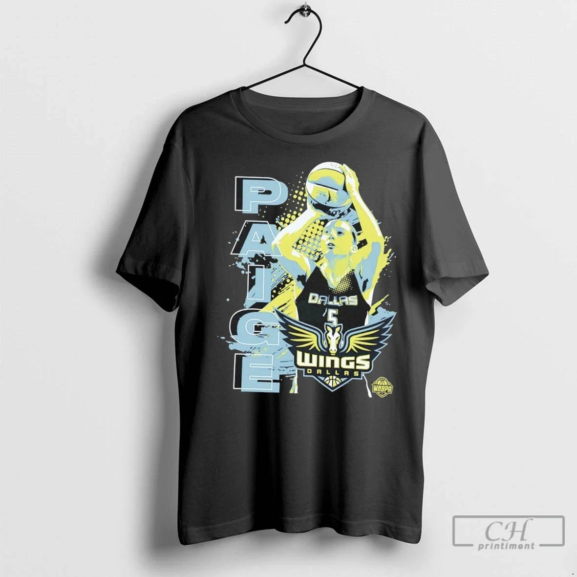 Paige Bueckers Wnba Dallas Wings Player Graphic Art - Adult & Kids T-Shirts, Sweatshirts & Hoodies apparel design preview 1