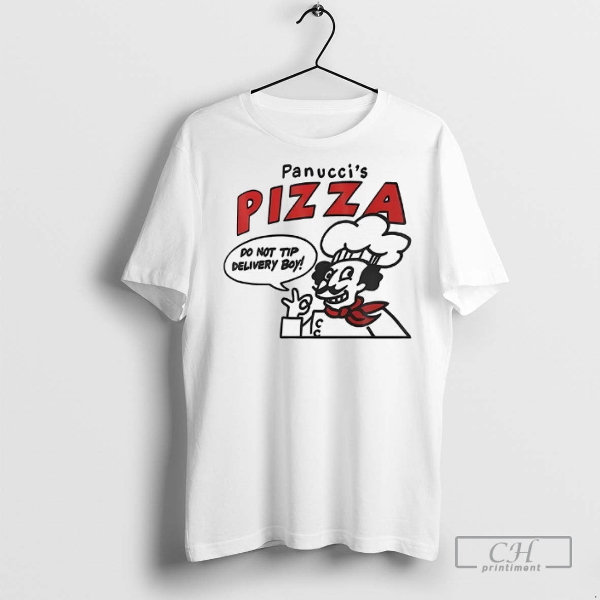 Panuccis Pizza Do Not Tip Delivery Boy - Adult & Kids T-Shirts, Sweatshirts & Hoodies apparel design preview 1
