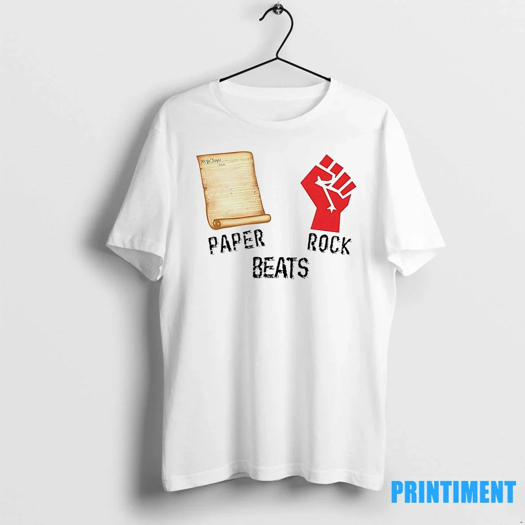 Paper Beats Rock Sweater - Adult & Kids T-Shirts, Sweatshirts & Hoodies apparel design preview 1