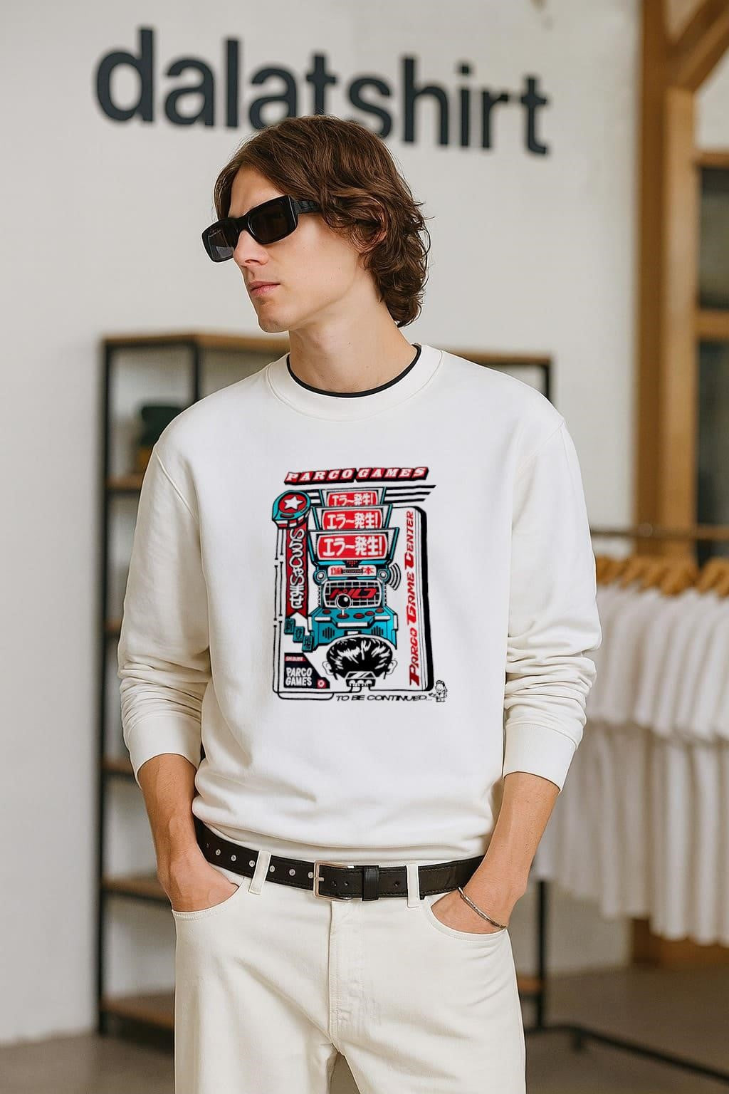Parco Games Error Japanese Arcade Machine Shibuya - Adult & Kids T-Shirts, Sweatshirts & Hoodies apparel design preview 2