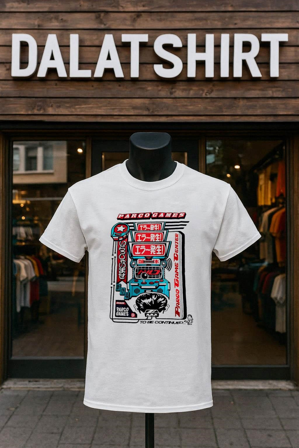 Parco Games Error Japanese Arcade Machine Shibuya - Adult & Kids T-Shirts, Sweatshirts & Hoodies apparel design preview 1