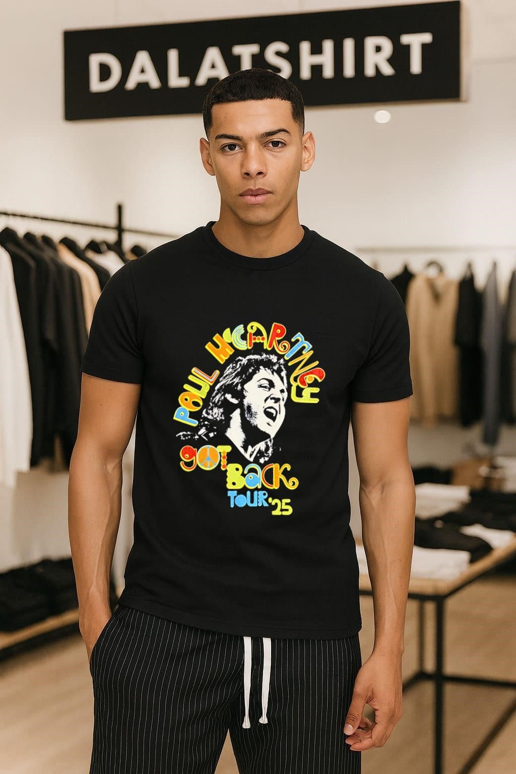 Paul McCartney Got Back Tour 2025 Legend Rock Music - Adult & Kids T-Shirts, Sweatshirts & Hoodies apparel design preview 1