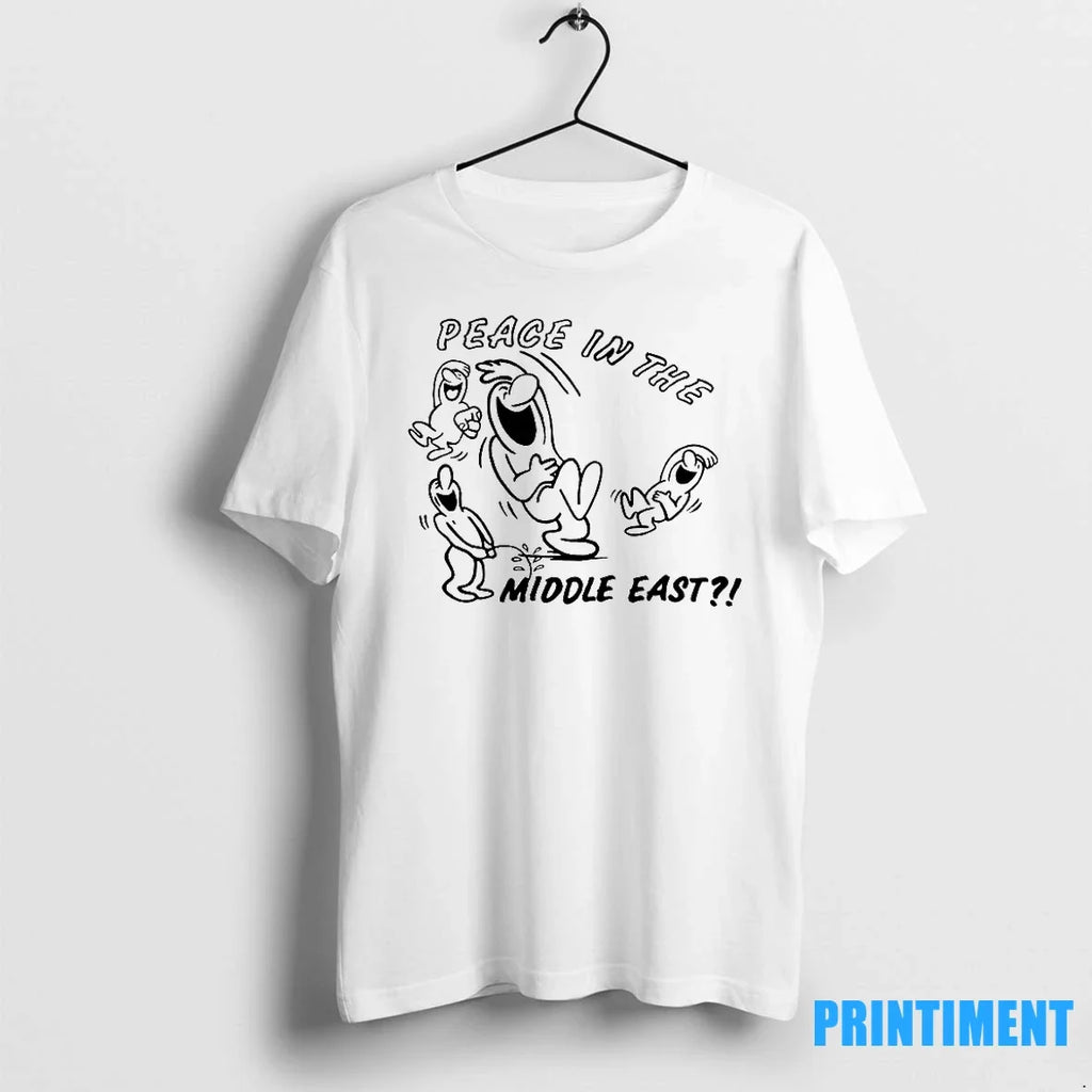 Peace In The Middle East Funny Cartoon Sweater - Adult & Kids T-Shirts, Sweatshirts & Hoodies apparel design preview 1