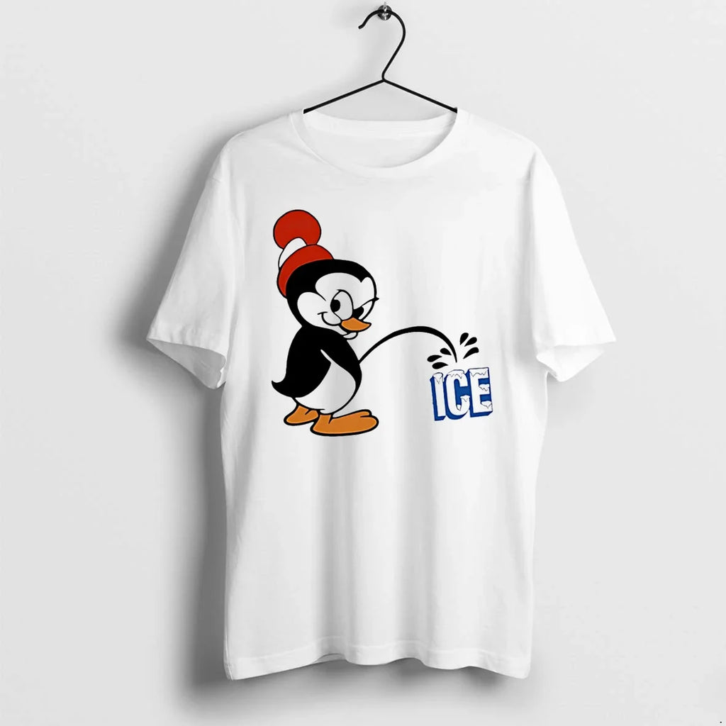 Penguin Pee Up Abolish Ice Sweater - Adult & Kids T-Shirts, Sweatshirts & Hoodies apparel design preview 1