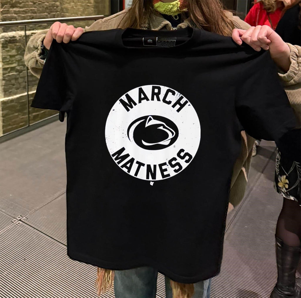 Penn State Wrestling March Matness NCAA Men's - Adult & Kids T-Shirts, Sweatshirts & Hoodies apparel design preview 2