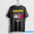 Pennywise About Time 30 Years Anniversary Halloween - Adult & Kids T-Shirts, Sweatshirts & Hoodies apparel design preview 1