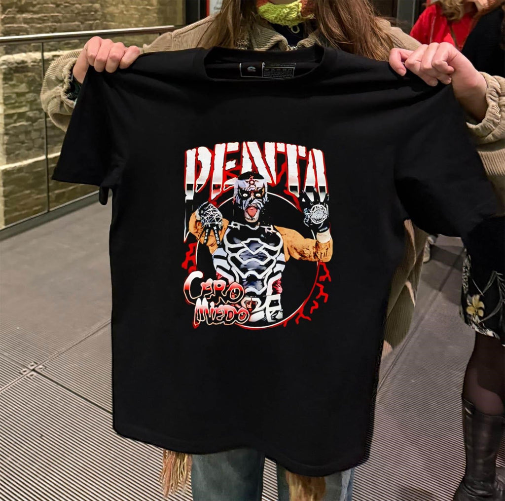 Penta Cero Miedo Lucha Libre wrestler mask - Adult & Kids T-Shirts, Sweatshirts & Hoodies apparel design preview 2