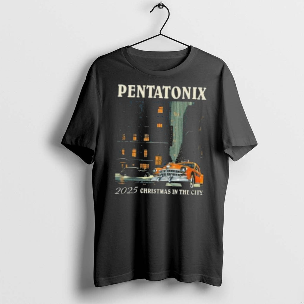 Pentatonix 2025 Christmas In The City - Adult & Kids T-Shirts, Sweatshirts & Hoodies apparel design preview 1