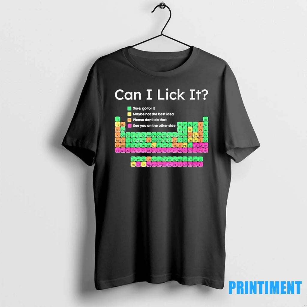Periodic Table Can I Lick It Sweater - Adult & Kids T-Shirts, Sweatshirts & Hoodies apparel design preview 1