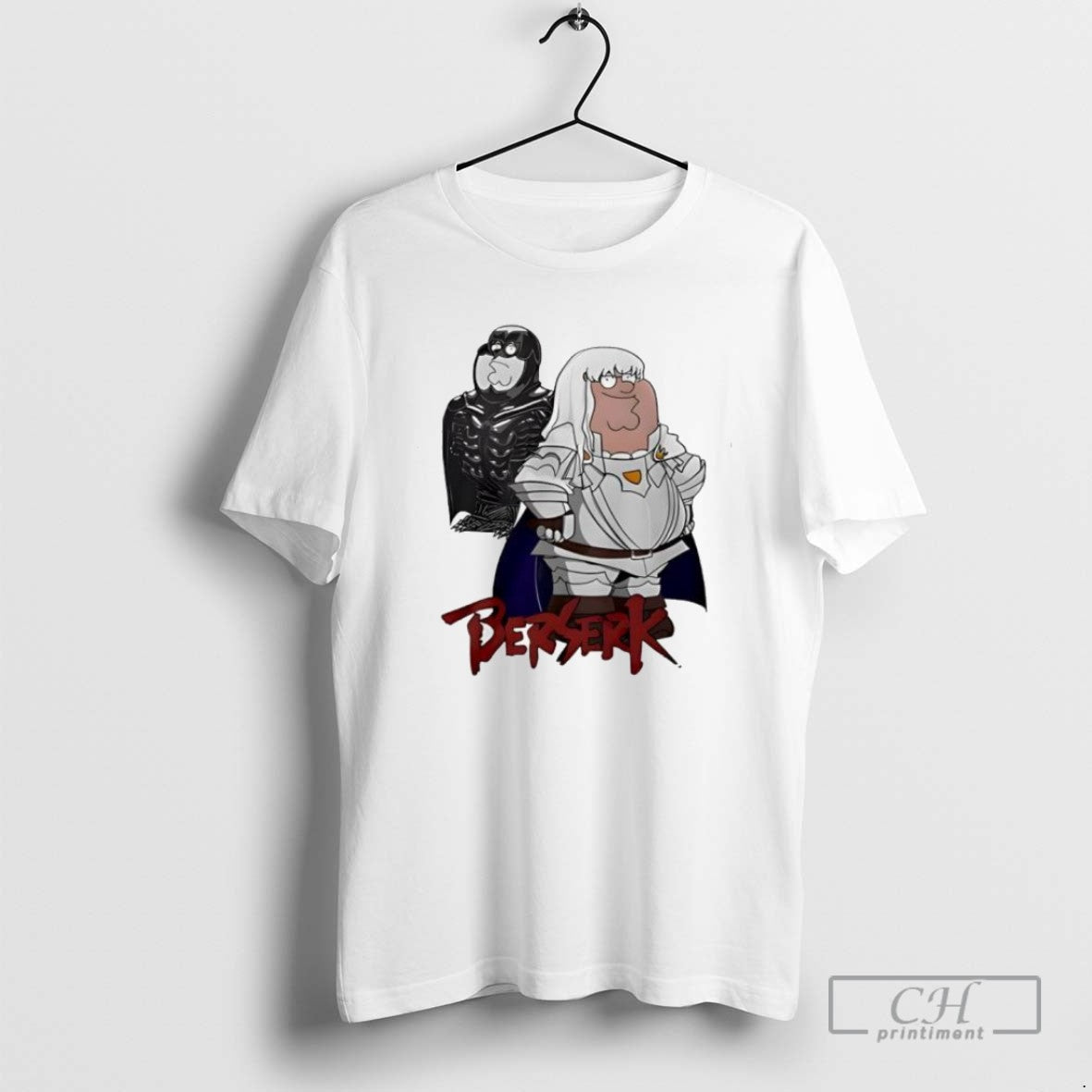 Peter Griffin Family Guy Berserk - Adult & Kids T-Shirts, Sweatshirts & Hoodies apparel design preview 1