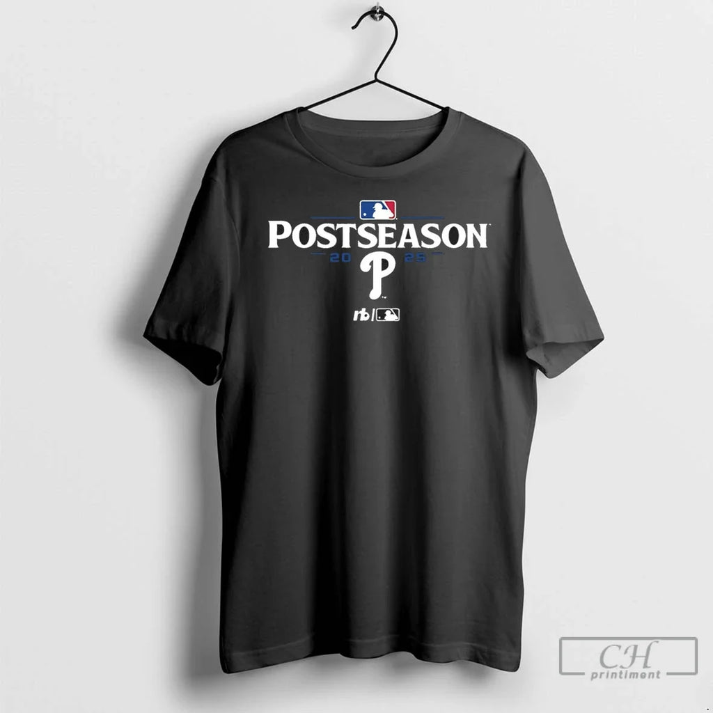 Philadelphia Phillies 2025 Mlb Postseason - Adult & Kids T-Shirts, Sweatshirts & Hoodies apparel design preview 1
