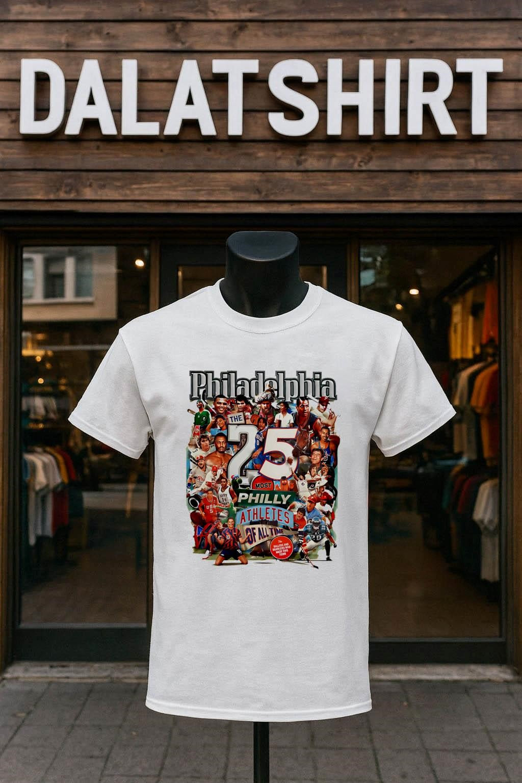 Philadelphia The 25 Most Philly Athletes Of All Time - Adult & Kids T-Shirts, Sweatshirts & Hoodies apparel design preview 1