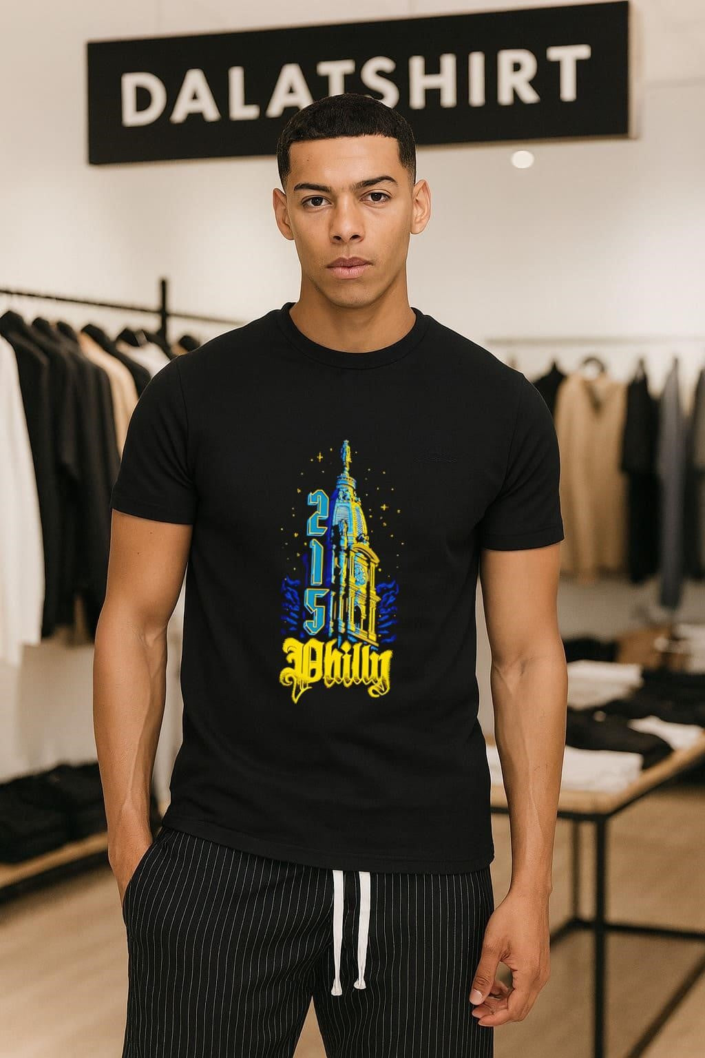 Philly 215 City Connect - Adult & Kids T-Shirts, Sweatshirts & Hoodies apparel design preview 1
