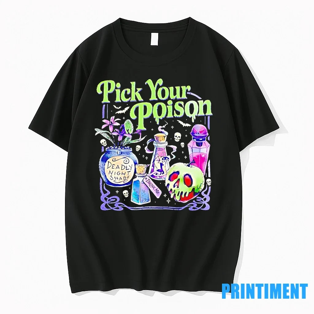 Pick Your Poison Deadly Night Shade Halloween Sweater - Adult & Kids T-Shirts, Sweatshirts & Hoodies apparel design preview 1
