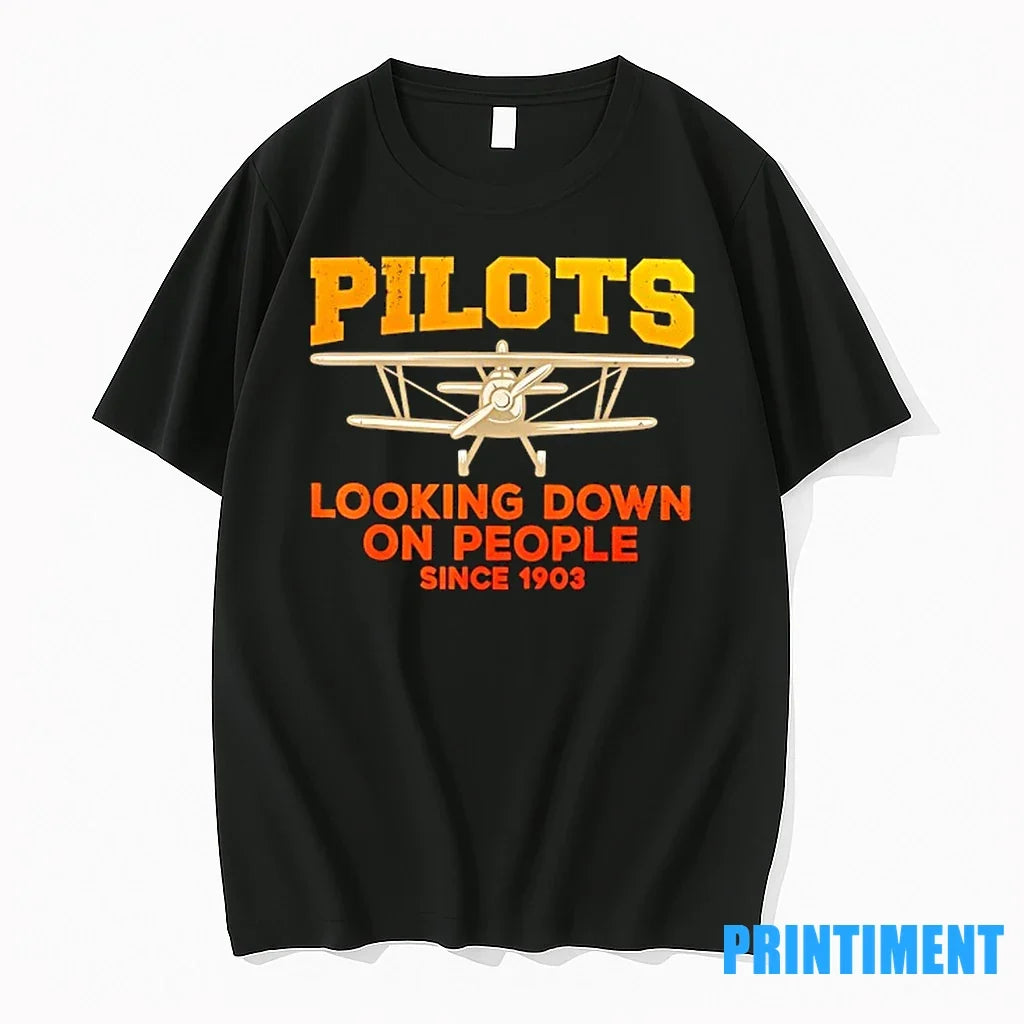 Pilot Looking Down On People Since 1903 Sweater - Adult & Kids T-Shirts, Sweatshirts & Hoodies apparel design preview 1