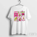 Pink Grichmas Christmas Leopard Green - Adult & Kids T-Shirts, Sweatshirts & Hoodies apparel design preview 1