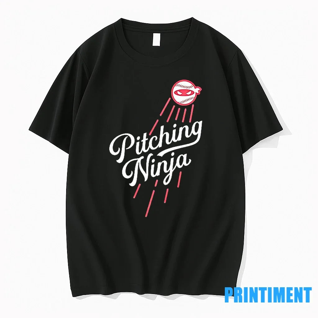 Pitching Ninja Los Angeles Dodgers Sweater - Adult & Kids T-Shirts, Sweatshirts & Hoodies apparel design preview 1