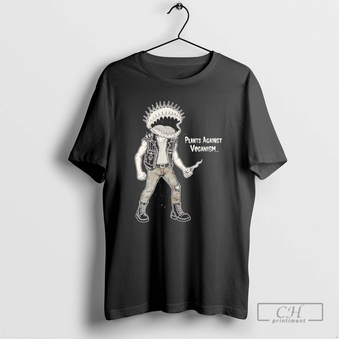 Plants Against Veganism - Adult & Kids T-Shirts, Sweatshirts & Hoodies apparel design preview 1
