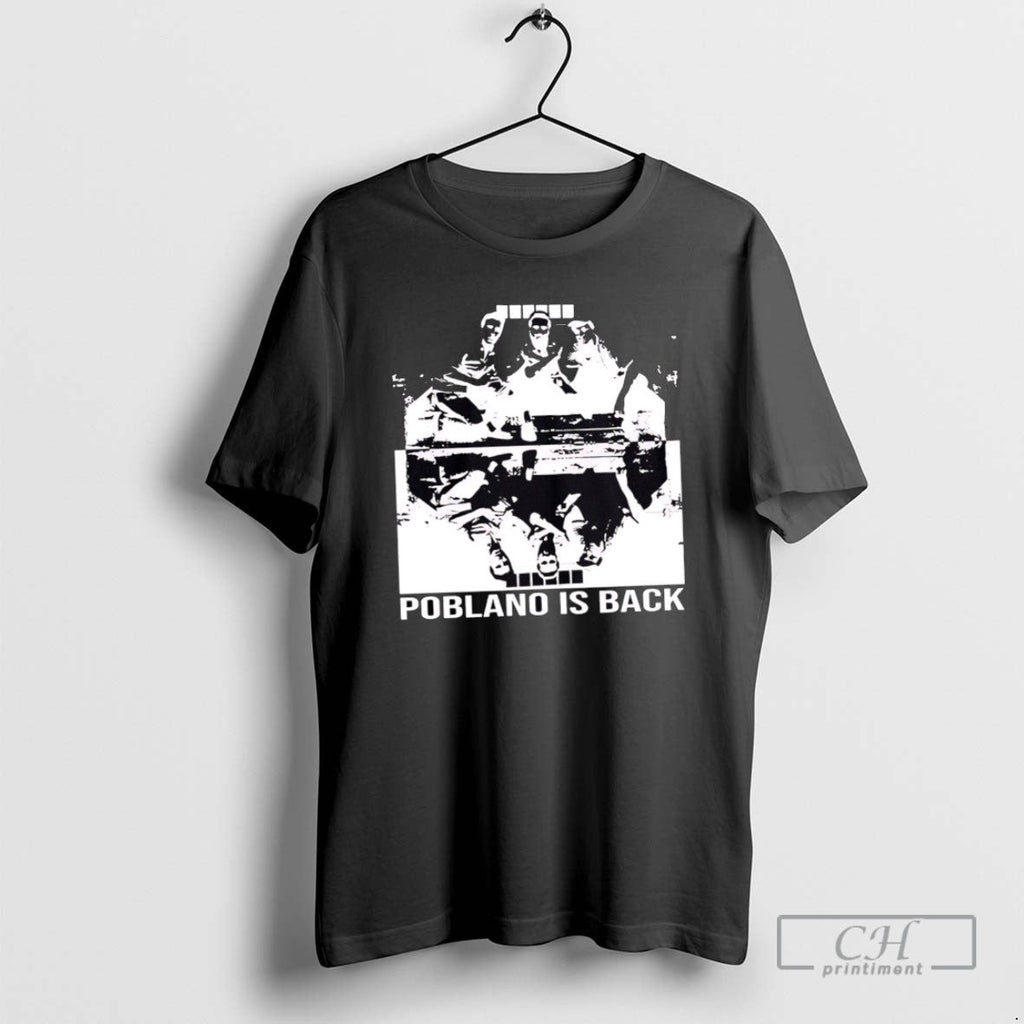 Poblano Is Back To Finish The Job - Adult & Kids T-Shirts, Sweatshirts & Hoodies apparel design preview 1