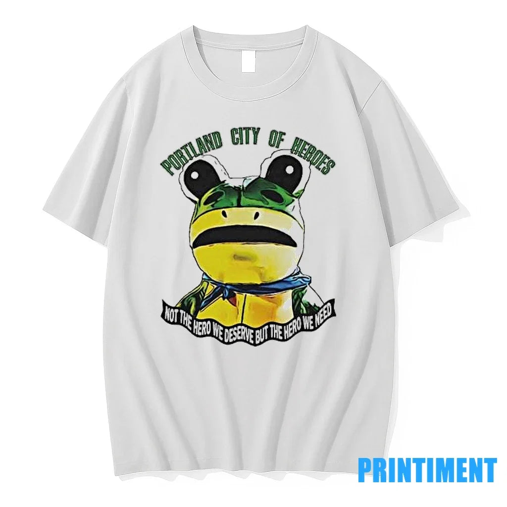 Portland Frog City Of Heroes Sweater - Adult & Kids T-Shirts, Sweatshirts & Hoodies apparel design preview 1