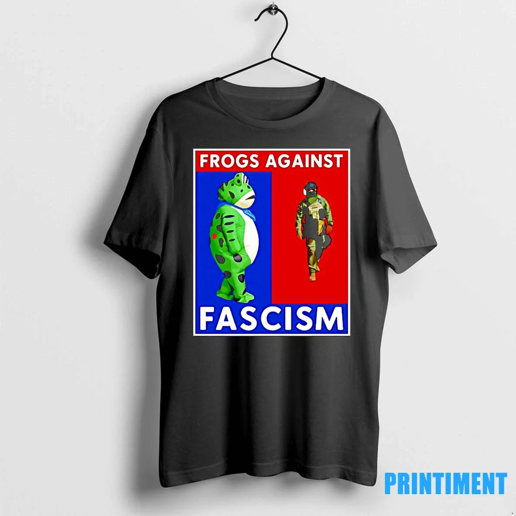 Portland Frog Against Fascism Sweater - Adult & Kids T-Shirts, Sweatshirts & Hoodies apparel design preview 1