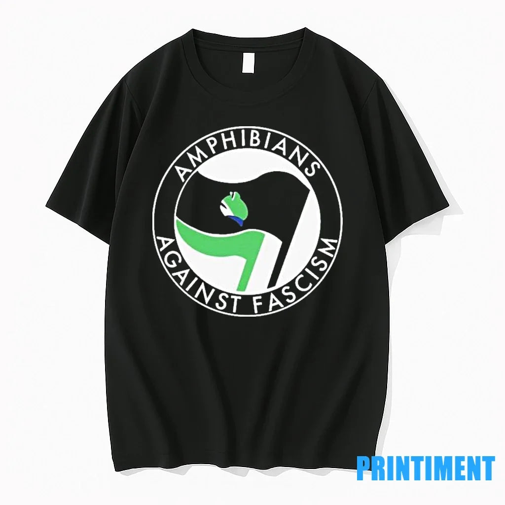 Portland Frogs Amphibians Against Fascism Sweater - Adult & Kids T-Shirts, Sweatshirts & Hoodies apparel design preview 1