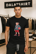 Portland Trail Blazers Pitbull Dog Basketball Mascot - Adult & Kids T-Shirts, Sweatshirts & Hoodies apparel design preview 1