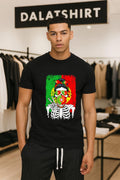 Portugal Flag Skull Messy Bun Sunglasses Peace Sign - Adult & Kids T-Shirts, Sweatshirts & Hoodies apparel design preview 1