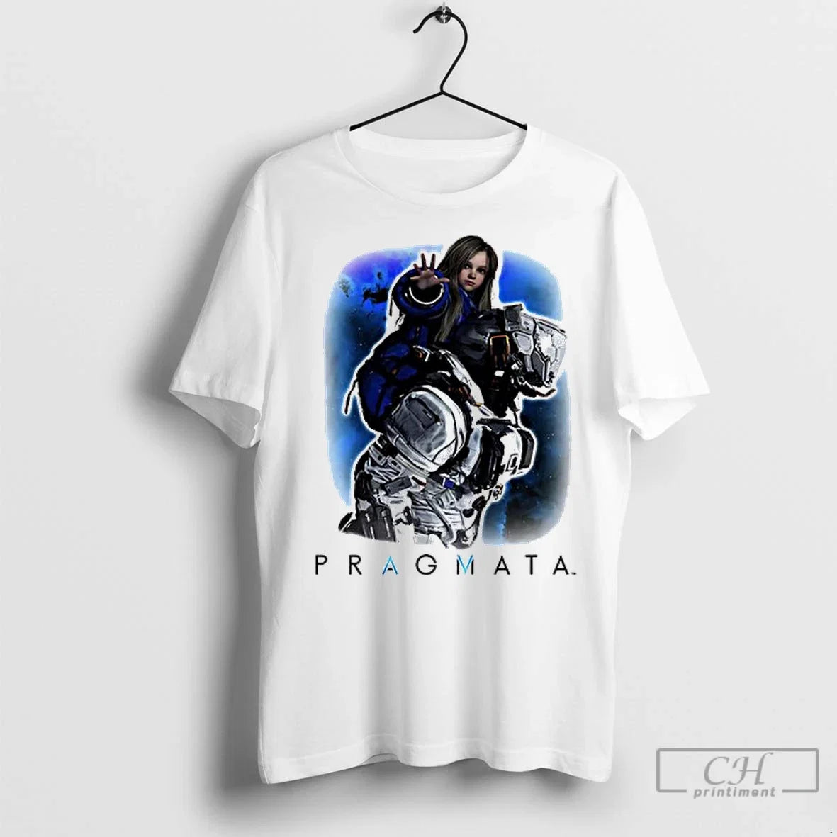 Pragmata Video Game Graphic - Adult & Kids T-Shirts, Sweatshirts & Hoodies apparel design preview 1