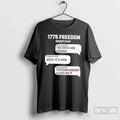 Premium 1775 Group Chat Freedom Doesnt Sleep - Adult & Kids T-Shirts, Sweatshirts & Hoodies apparel design preview 1