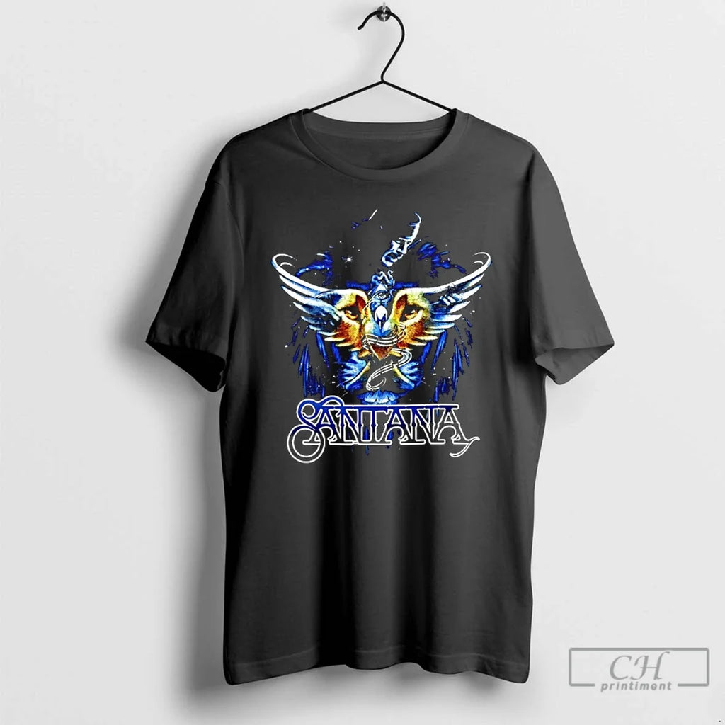 Premium 2002 Carlos Santana Music Concert - Adult & Kids T-Shirts, Sweatshirts & Hoodies apparel design preview 1