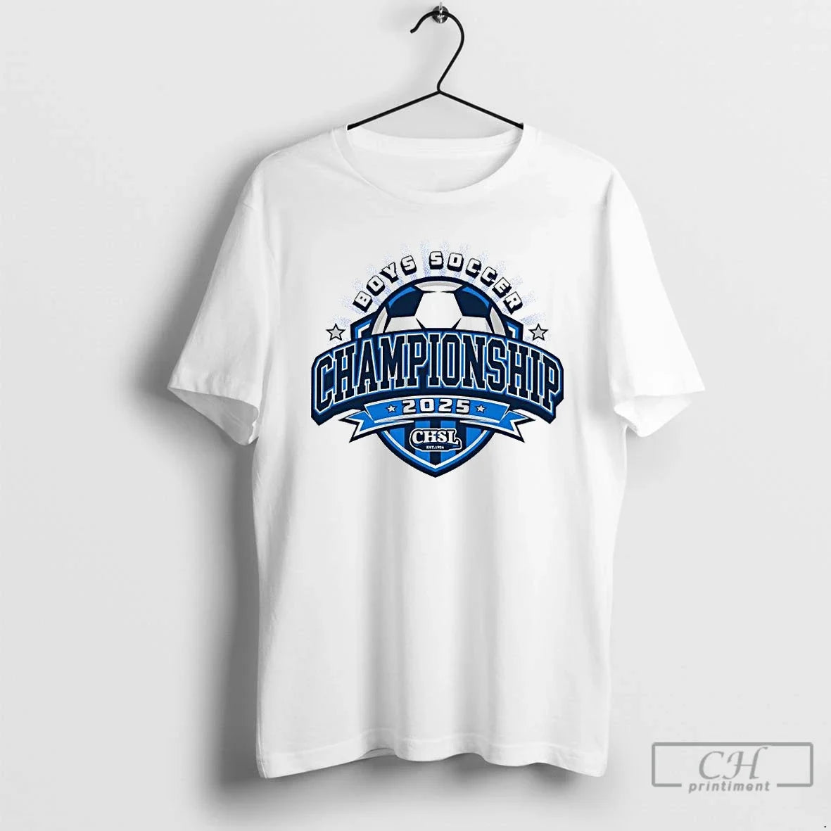 Premium 2025 Chsl Boys Soccer Championship Ornaments - Adult & Kids T-Shirts, Sweatshirts & Hoodies apparel design preview 1