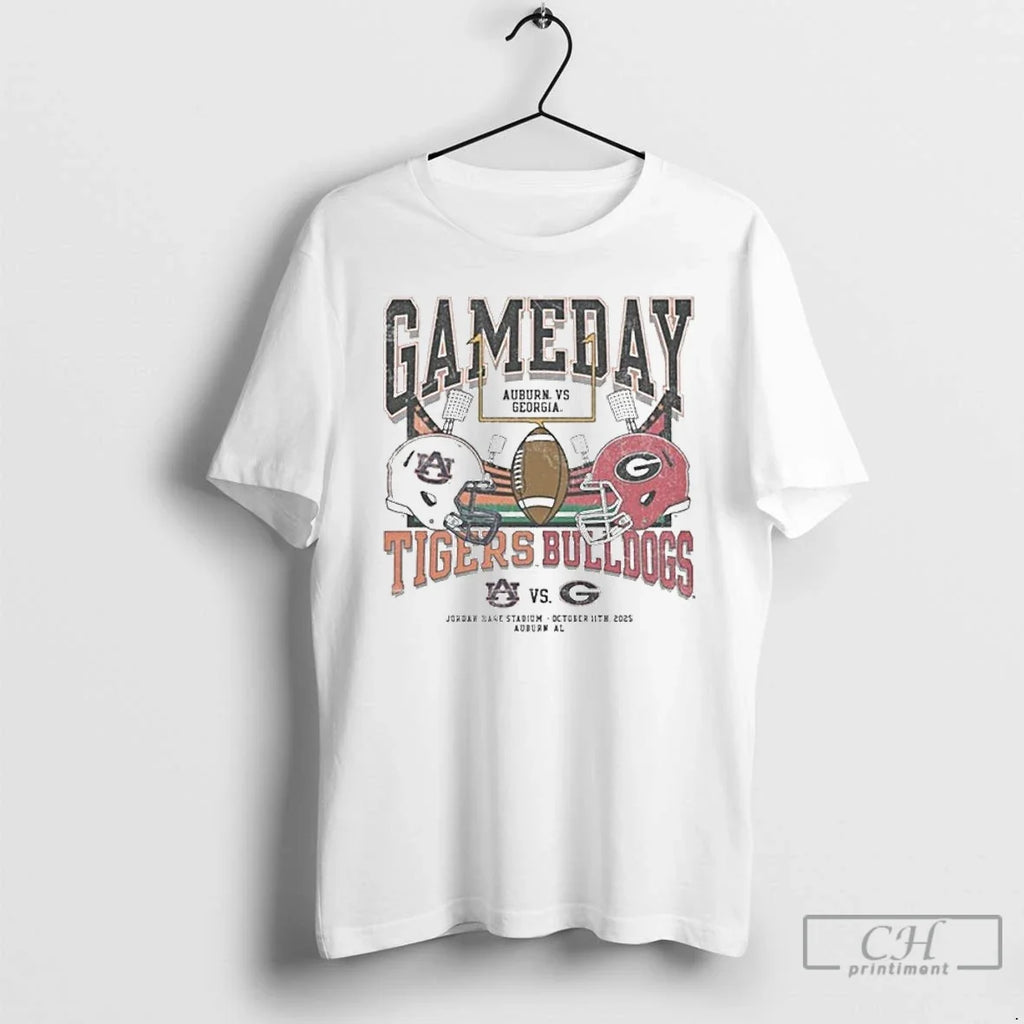 Premium 2025 Gameday Football Auburn Tigers Vs - Adult & Kids T-Shirts, Sweatshirts & Hoodies apparel design preview 1