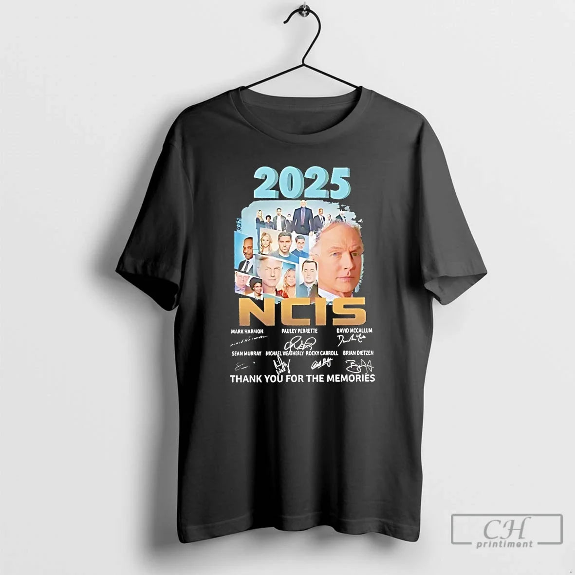 Premium 2025 Ncis Thank You For The Memories - Adult & Kids T-Shirts, Sweatshirts & Hoodies apparel design preview 1