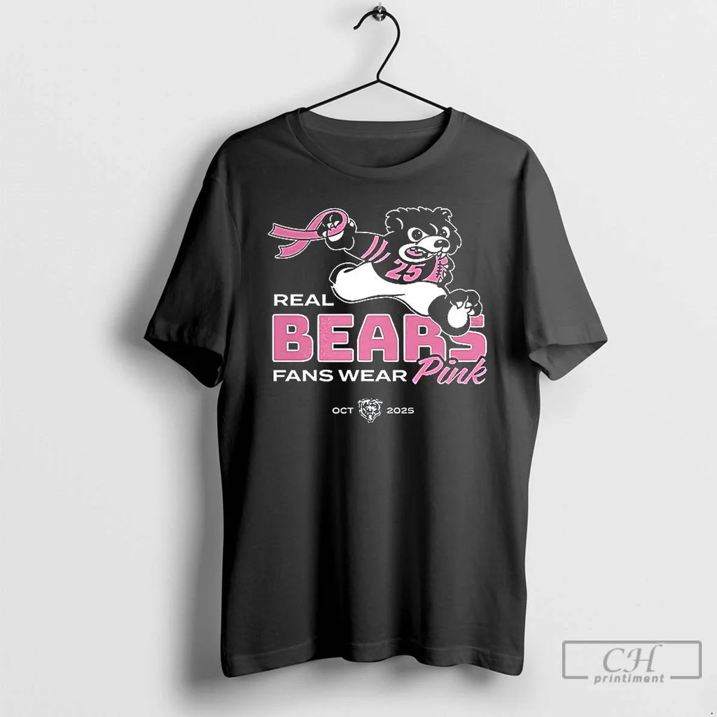 Premium 2025 Real Bears Fans Wear Pink - Adult & Kids T-Shirts, Sweatshirts & Hoodies apparel design preview 1