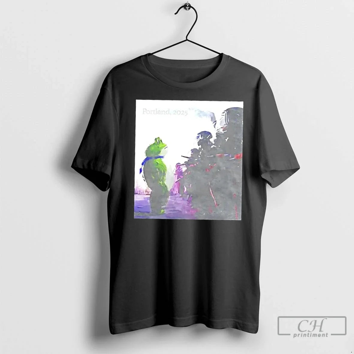 Premium 2025 Resist Portland Frog I Stand With - Adult & Kids T-Shirts, Sweatshirts & Hoodies apparel design preview 1