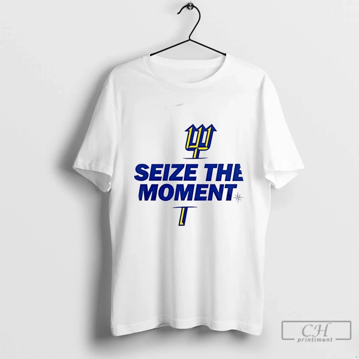 Premium 2025 Seize The Moment Seattle Mariners - Adult & Kids T-Shirts, Sweatshirts & Hoodies apparel design preview 1