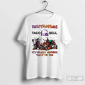 Premium 2025 Taco Bell Logo Hallothanksmas Horror - Adult & Kids T-Shirts, Sweatshirts & Hoodies apparel design preview 1