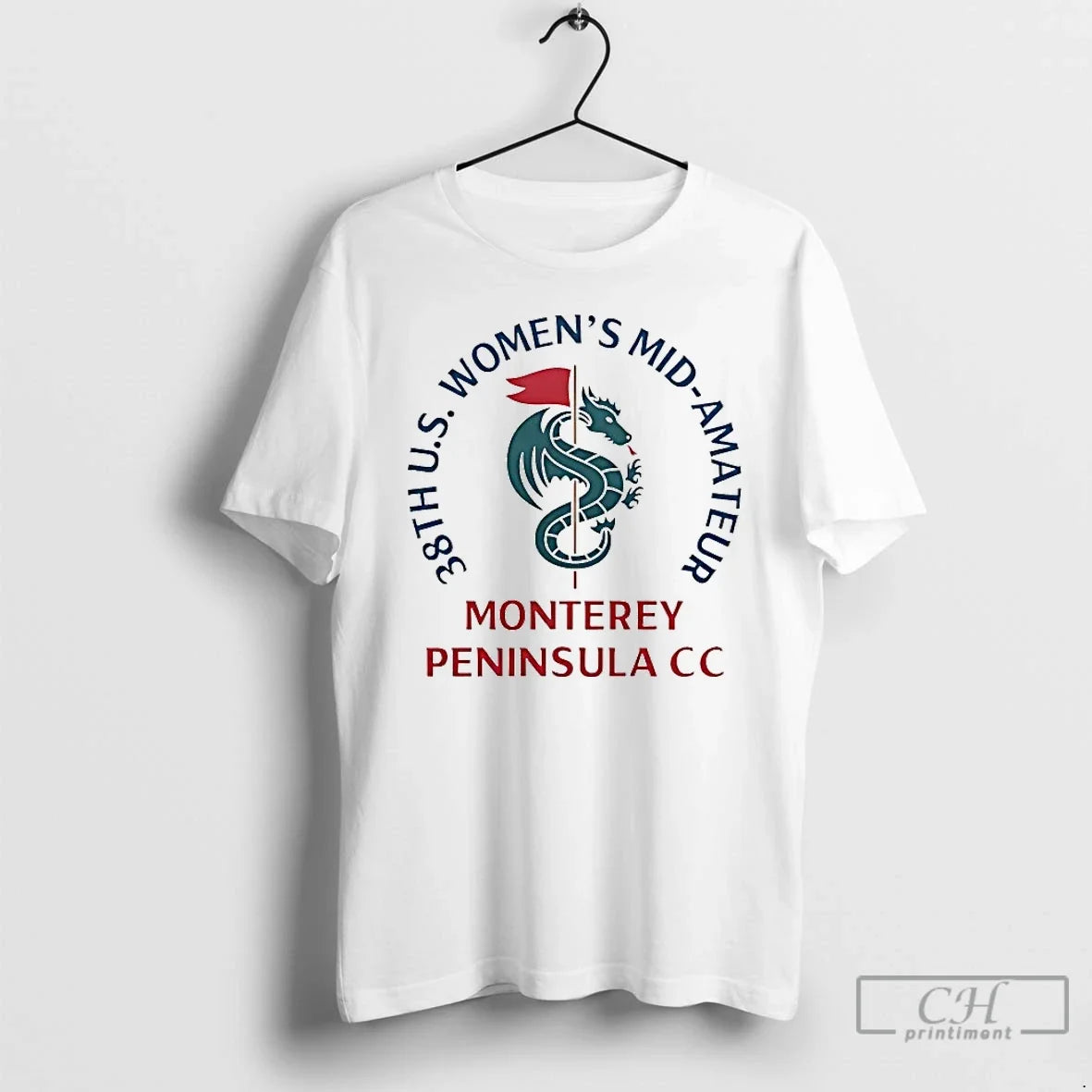 Premium 38th Us Womens Mid Amateur 2025 Monterey - Adult & Kids T-Shirts, Sweatshirts & Hoodies apparel design preview 1