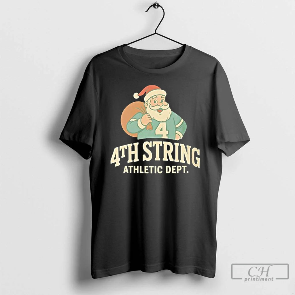Premium 4th String Santa - Adult & Kids T-Shirts, Sweatshirts & Hoodies apparel design preview 1