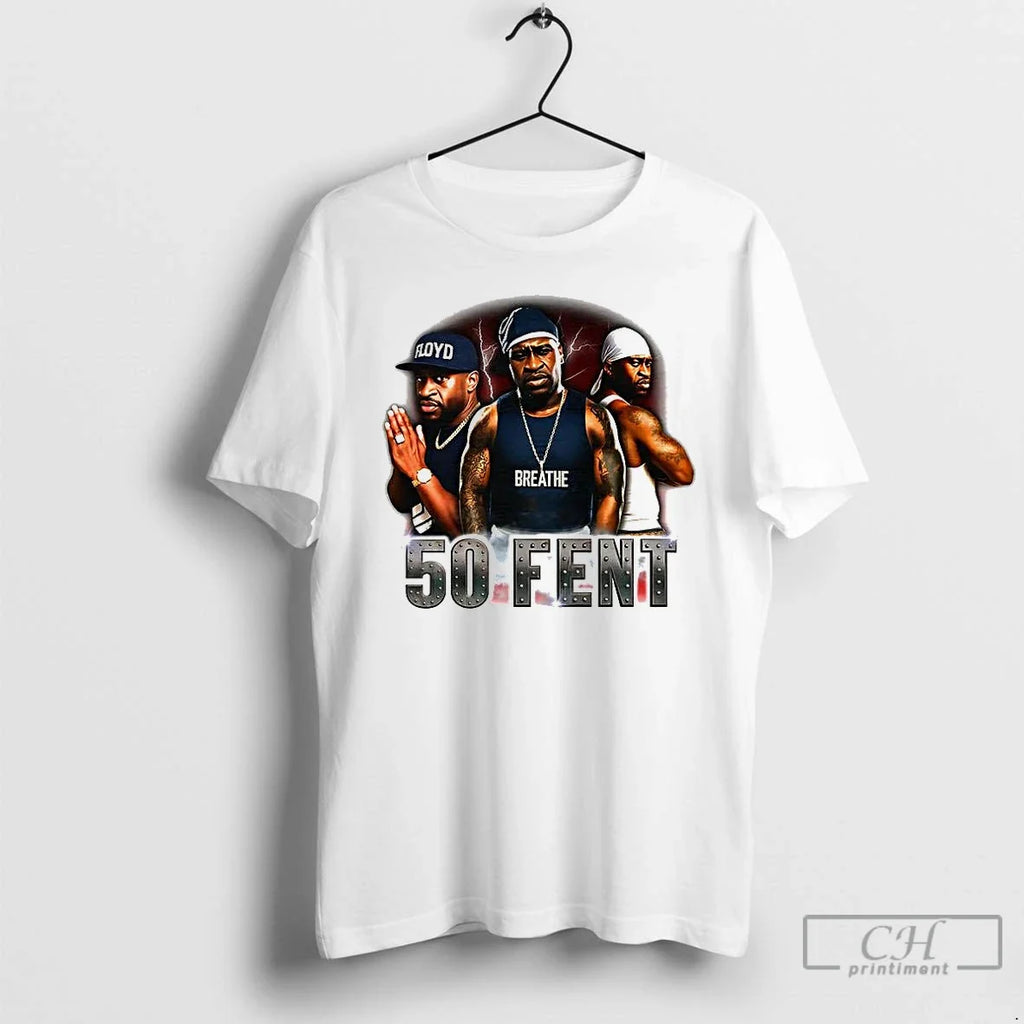 Premium 50 Fent Rapper Gang Lighting Graphic - Adult & Kids T-Shirts, Sweatshirts & Hoodies apparel design preview 1